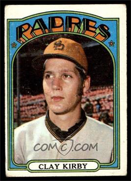 1972 Topps - [Base] #173 - Clay Kirby [GOOD]