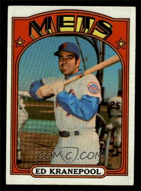 1972 Topps - [Base] #181 - Ed Kranepool [VG]