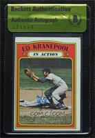 In Action - Ed Kranepool [BAS Authentic]