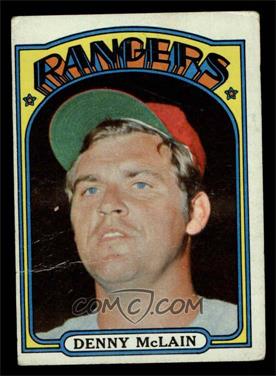 1972 Topps - [Base] #210 - Denny McLain [GOOD]