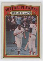 1971 A.L. Playoffs - Orioles Champs! [Good to VG‑EX]