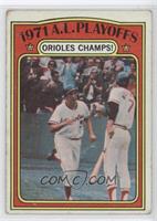 1971 A.L. Playoffs - Orioles Champs! [Good to VG‑EX]