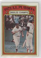1971 A.L. Playoffs - Orioles Champs! [Good to VG‑EX]