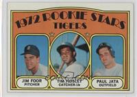 1972 Rookie Stars - Jim Foor, Tim Hosley, Paul Jata