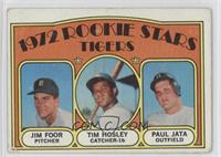 1972 Rookie Stars - Jim Foor, Tim Hosley, Paul Jata [Good to VG‑…