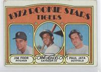 1972 Rookie Stars - Jim Foor, Tim Hosley, Paul Jata [Noted]