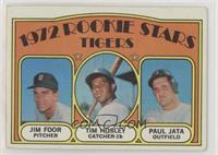 1972 Rookie Stars - Jim Foor, Tim Hosley, Paul Jata