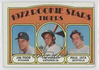 1972 Rookie Stars - Jim Foor, Tim Hosley, Paul Jata [Good to VG‑…