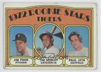 1972 Rookie Stars - Jim Foor, Tim Hosley, Paul Jata [Noted]