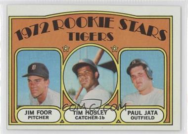 1972 Topps - [Base] #257 - 1972 Rookie Stars - Jim Foor, Tim Hosley, Paul Jata