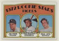 1972 Rookie Stars - Jim Foor, Tim Hosley, Paul Jata