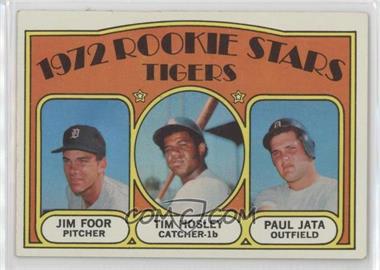 1972 Topps - [Base] #257 - 1972 Rookie Stars - Jim Foor, Tim Hosley, Paul Jata