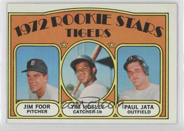 1972 Topps - [Base] #257 - 1972 Rookie Stars - Jim Foor, Tim Hosley, Paul Jata