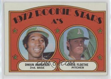 1972 Topps - [Base] #268 - 1972 Rookie Stars - Dwain Anderson, Chris Floethe