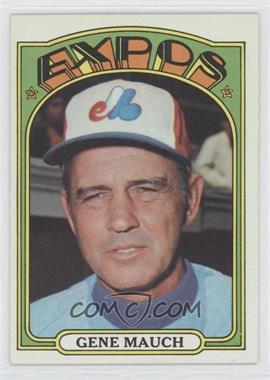 1972 Topps - [Base] #276 - Gene Mauch