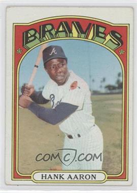 1972 Topps - [Base] #299 - Hank Aaron [Good to VG‑EX]