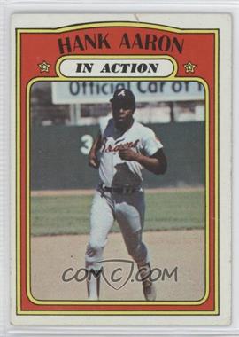 1972 Topps - [Base] #300 - In Action - Hank Aaron [Poor to Fair]