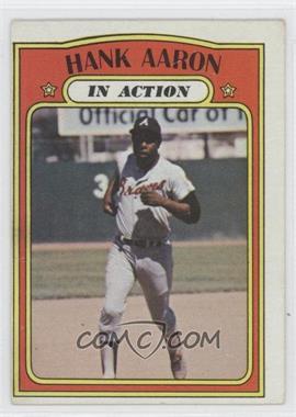 1972 Topps - [Base] #300 - In Action - Hank Aaron [Noted]