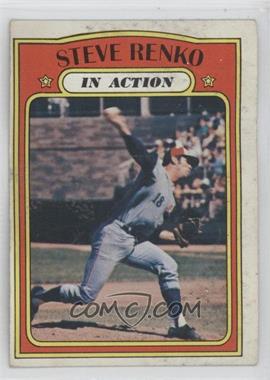 1972 Topps - [Base] #308 - In Action - Steve Renko [COMC RCR Poor]