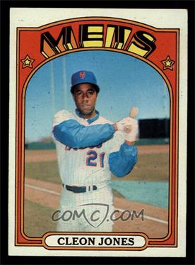 1972 Topps - [Base] #31 - Cleon Jones [NM]