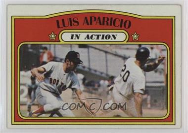 1972 Topps - [Base] #314 - In Action - Luis Aparicio