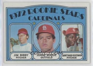 1972 Topps - [Base] #316 - 1972 Rookie Stars - Jim Bibby, Jorge Roque, Santiago Guzman