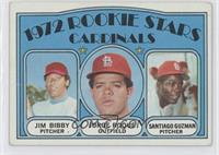 1972 Rookie Stars - Jim Bibby, Jorge Roque, Santiago Guzman [Noted]