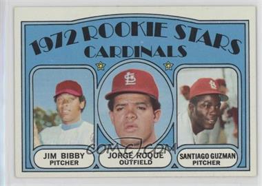 1972 Topps - [Base] #316 - 1972 Rookie Stars - Jim Bibby, Jorge Roque, Santiago Guzman