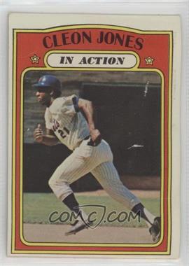 1972 Topps - [Base] #32 - In Action - Cleon Jones [COMC RCR Poor]