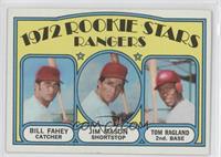 1972 Rookie Stars - Bill Fahey, Jim Mason, Tom Ragland