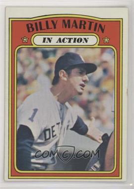 1972 Topps - [Base] #34 - In Action - Billy Martin