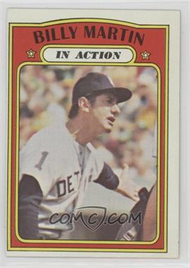 1972 Topps - [Base] #34 - In Action - Billy Martin