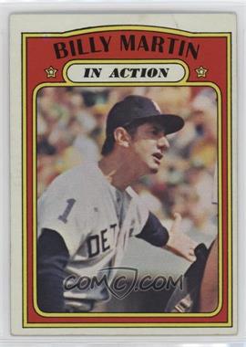 1972 Topps - [Base] #34 - In Action - Billy Martin