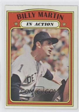 1972 Topps - [Base] #34 - In Action - Billy Martin