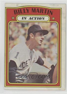 1972 Topps - [Base] #34 - In Action - Billy Martin