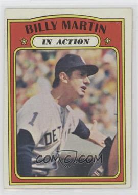 1972 Topps - [Base] #34 - In Action - Billy Martin