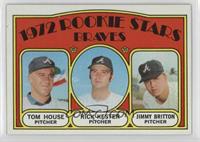 1972 Rookie Stars - Tom House, Rick Kester, Jimmy Britton