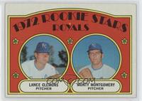 1972 Rookie Stars - Lance Clemons, Monty Montgomery [Good to VG‑…