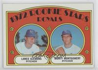 1972 Rookie Stars - Lance Clemons, Monty Montgomery