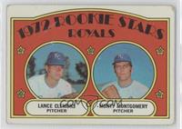 1972 Rookie Stars - Lance Clemons, Monty Montgomery [Noted]