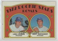 1972 Rookie Stars - Lance Clemons, Monty Montgomery [Good to VG‑…