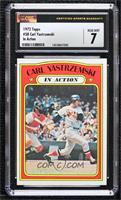 In Action - Carl Yastrzemski [CSG 7 Near Mint]