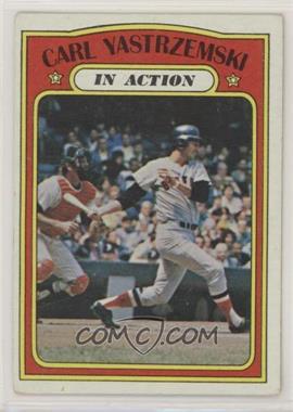 1972 Topps - [Base] #38 - In Action - Carl Yastrzemski