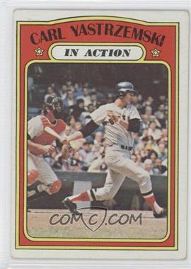 1972 Topps - [Base] #38 - In Action - Carl Yastrzemski