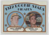 1972 Rookie Stars - Fred Cambria, Richie Zisk