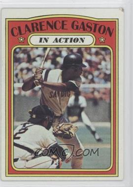 1972 Topps - [Base] #432 - In Action - Clarence Gaston [Noted]