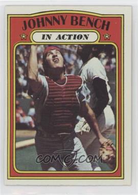 1972 Topps - [Base] #434 - In Action - Johnny Bench