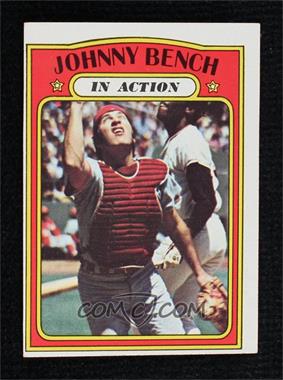 1972 Topps - [Base] #434 - In Action - Johnny Bench
