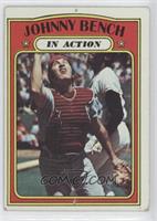In Action - Johnny Bench [Noted]