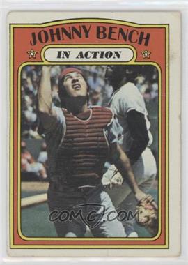 1972 Topps - [Base] #434 - In Action - Johnny Bench